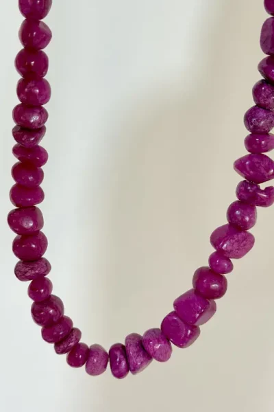 purple choker