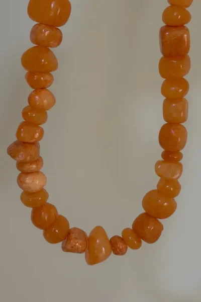 orange choker