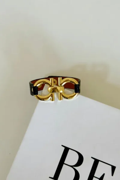 black Ferragamo